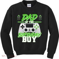 Dad Of The Birthday Boy Video Gamer Kids Sweatshirt thumb 0