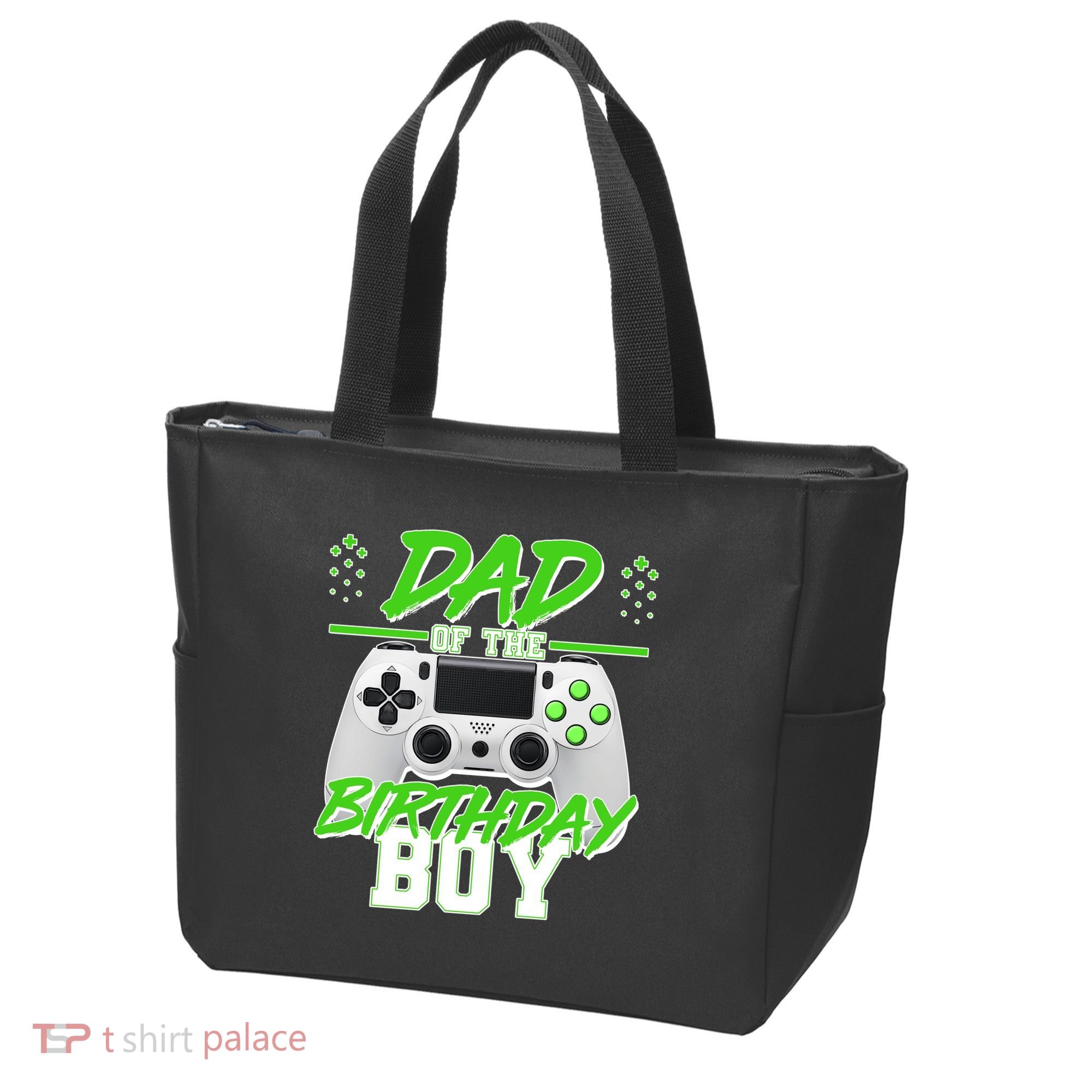 Dad Of The Birthday Boy Video Gamer Tote Bag
