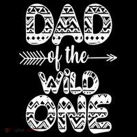 Dad Of The Wild One Button thumb 1