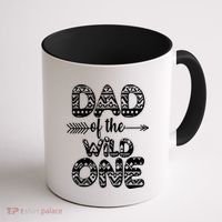 Dad Of The Wild One Coffee Mug thumb 1