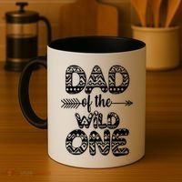 Dad Of The Wild One Coffee Mug thumb 4