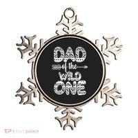 Dad Of The Wild One Ornament thumb 0