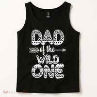Dad Of The Wild One Tank Top thumb 2