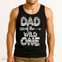 Dad Of The Wild One Tank Top thumb 3