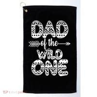 Dad Of The Wild One Golf Towel thumb 0