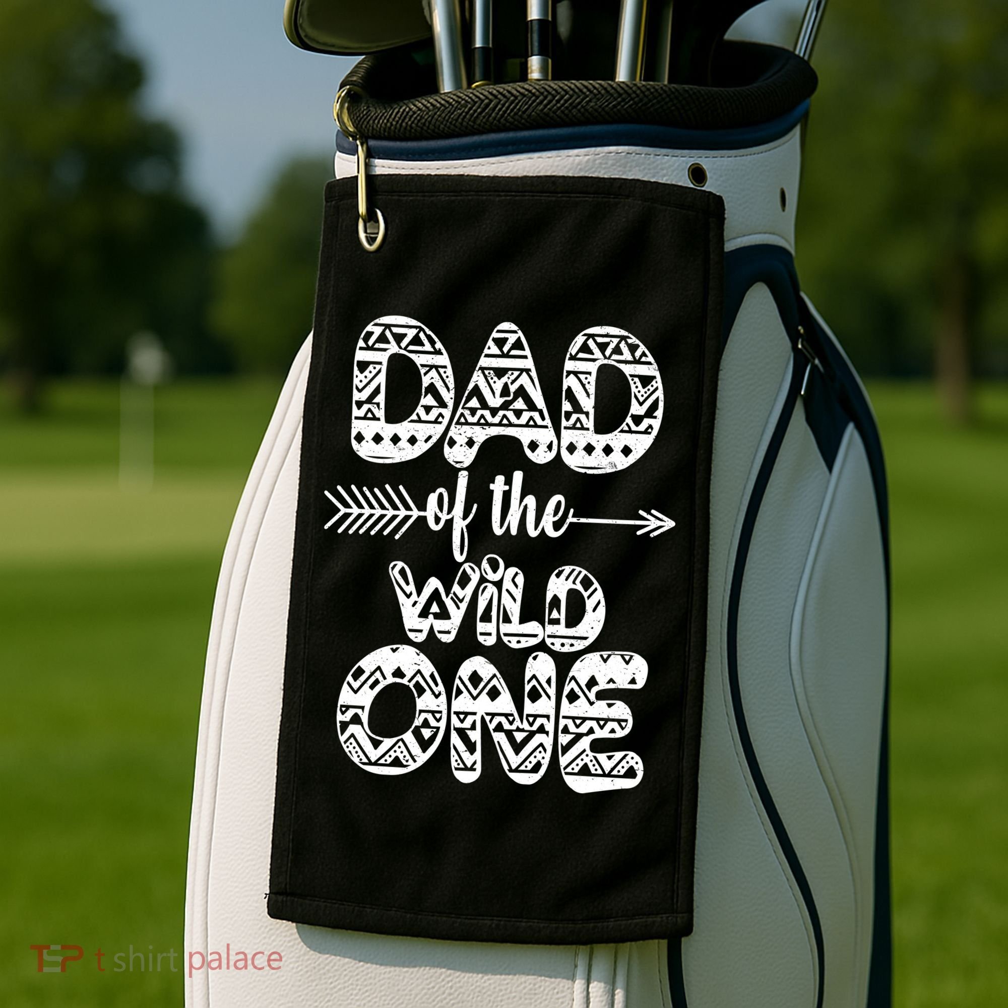 Dad Of The Wild One Golf Towel