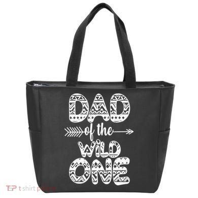 Dad Of The Wild One Tote Bag