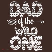 Dad Of The Wild One Baby Bodysuit thumb 2