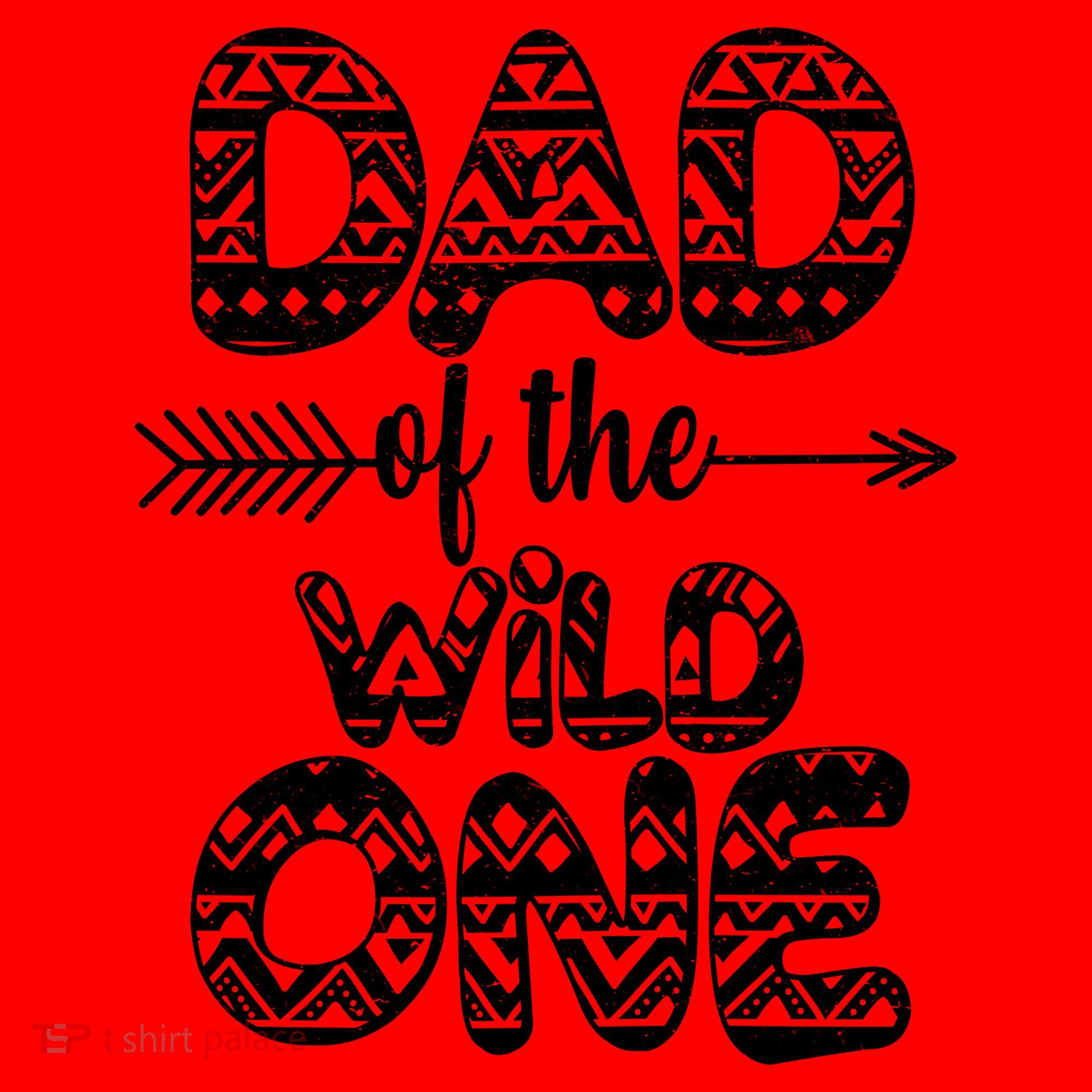 Dad Of The Wild One Santa Hat