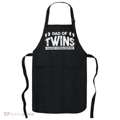 Dad Of Twins Classic Overachiever Apron