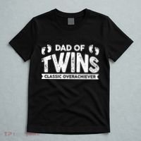 Dad Of Twins Classic Overachiever T-Shirt thumb 5