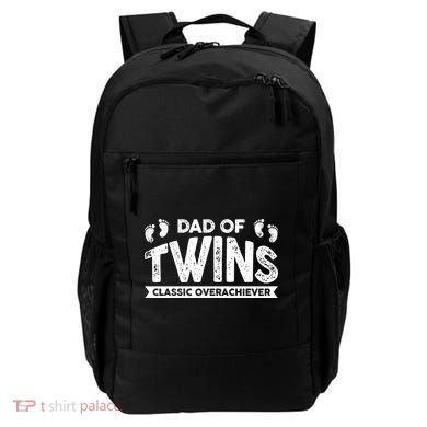 Dad Of Twins Classic Overachiever Backpack