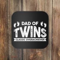 Dad Of Twins Classic Overachiever Coaster thumb 0