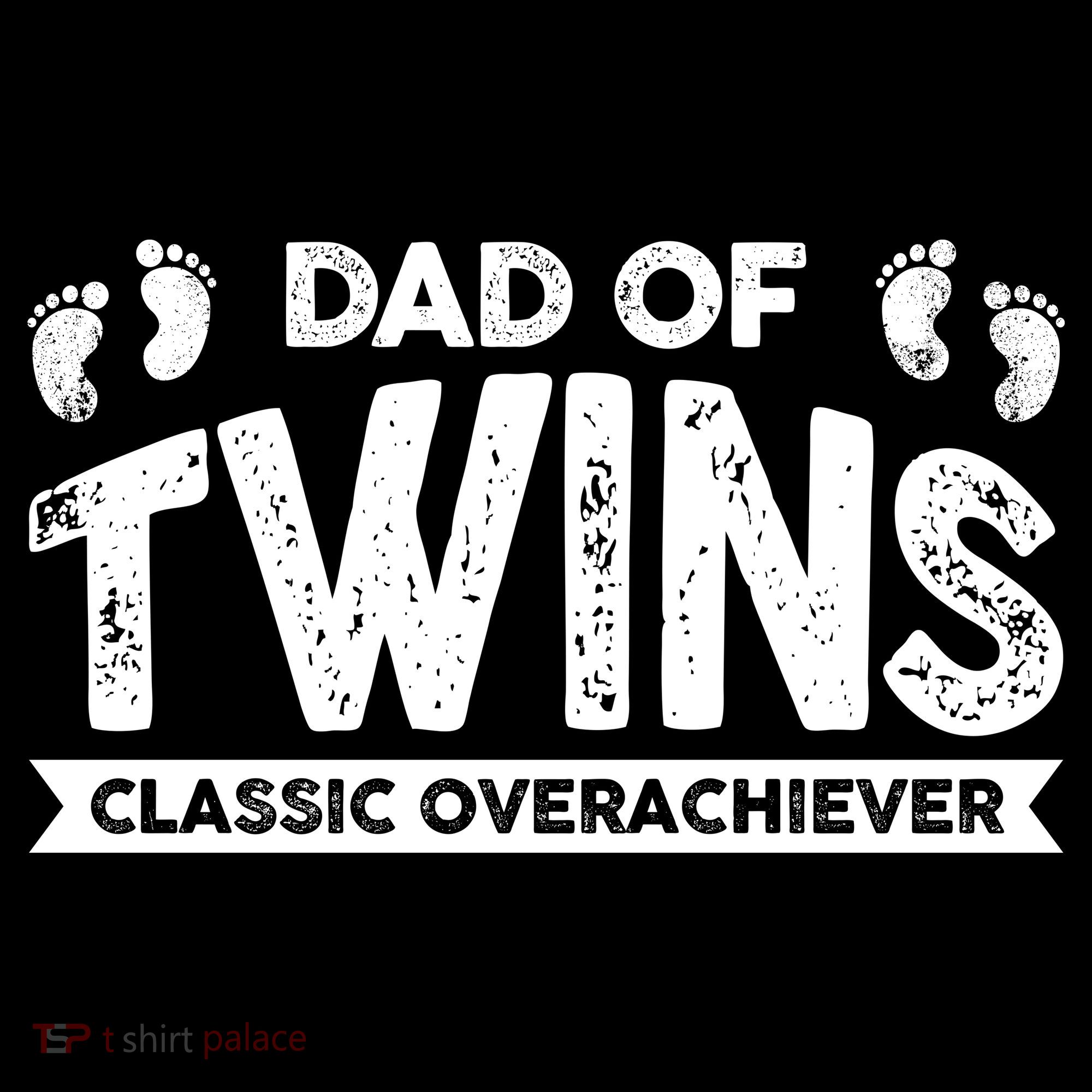 Dad Of Twins Classic Overachiever Ornament