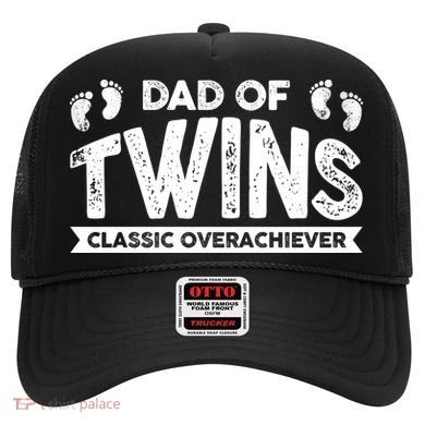 Dad Of Twins Classic Overachiever Hat