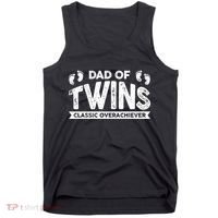 Dad Of Twins Classic Overachiever Tank Top thumb 0