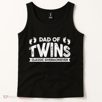 Dad Of Twins Classic Overachiever Tank Top thumb 2