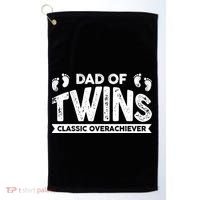 Dad Of Twins Classic Overachiever Golf Towel thumb 0