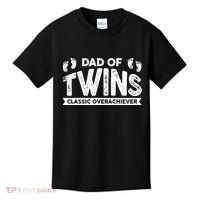 Dad Of Twins Classic Overachiever Kids T-Shirt thumb 0