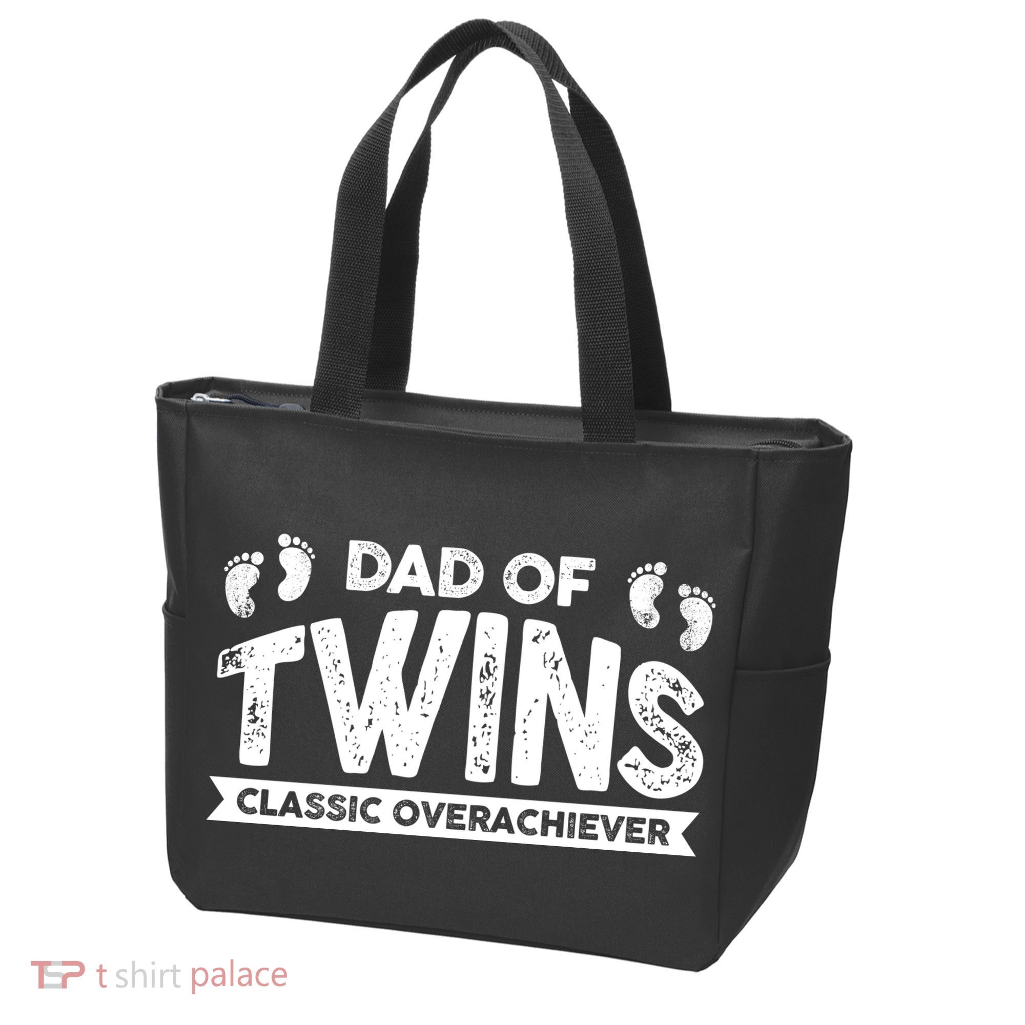 Dad Of Twins Classic Overachiever Tote Bag
