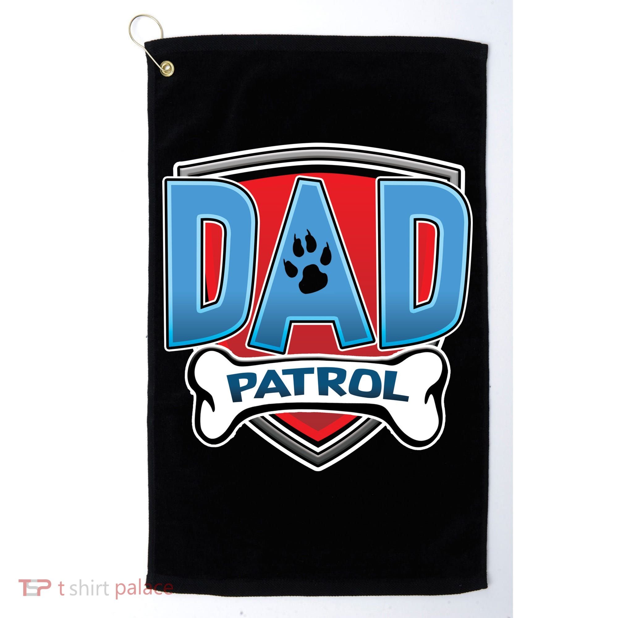 Dad Patrol Golf Towel