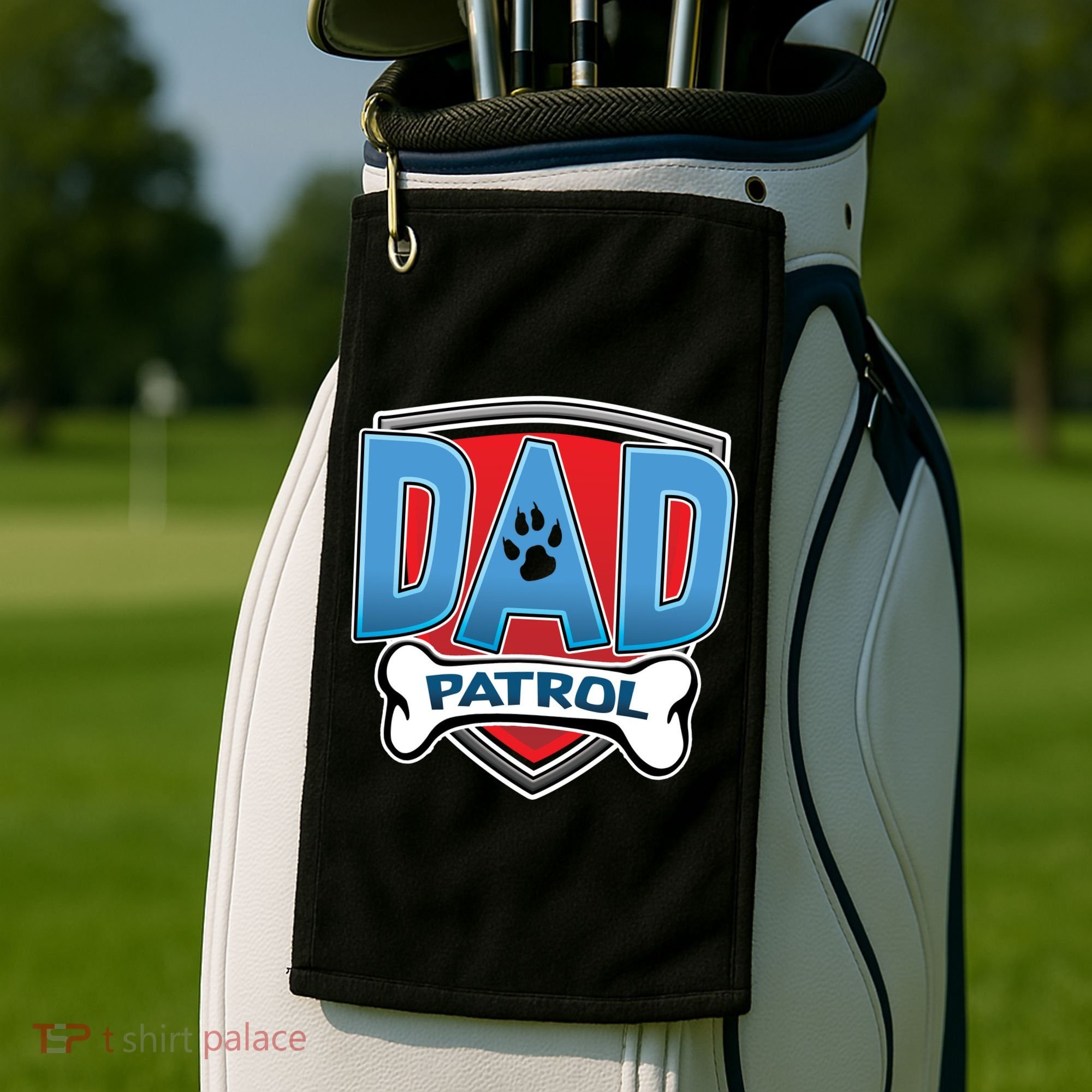 Dad Patrol Golf Towel