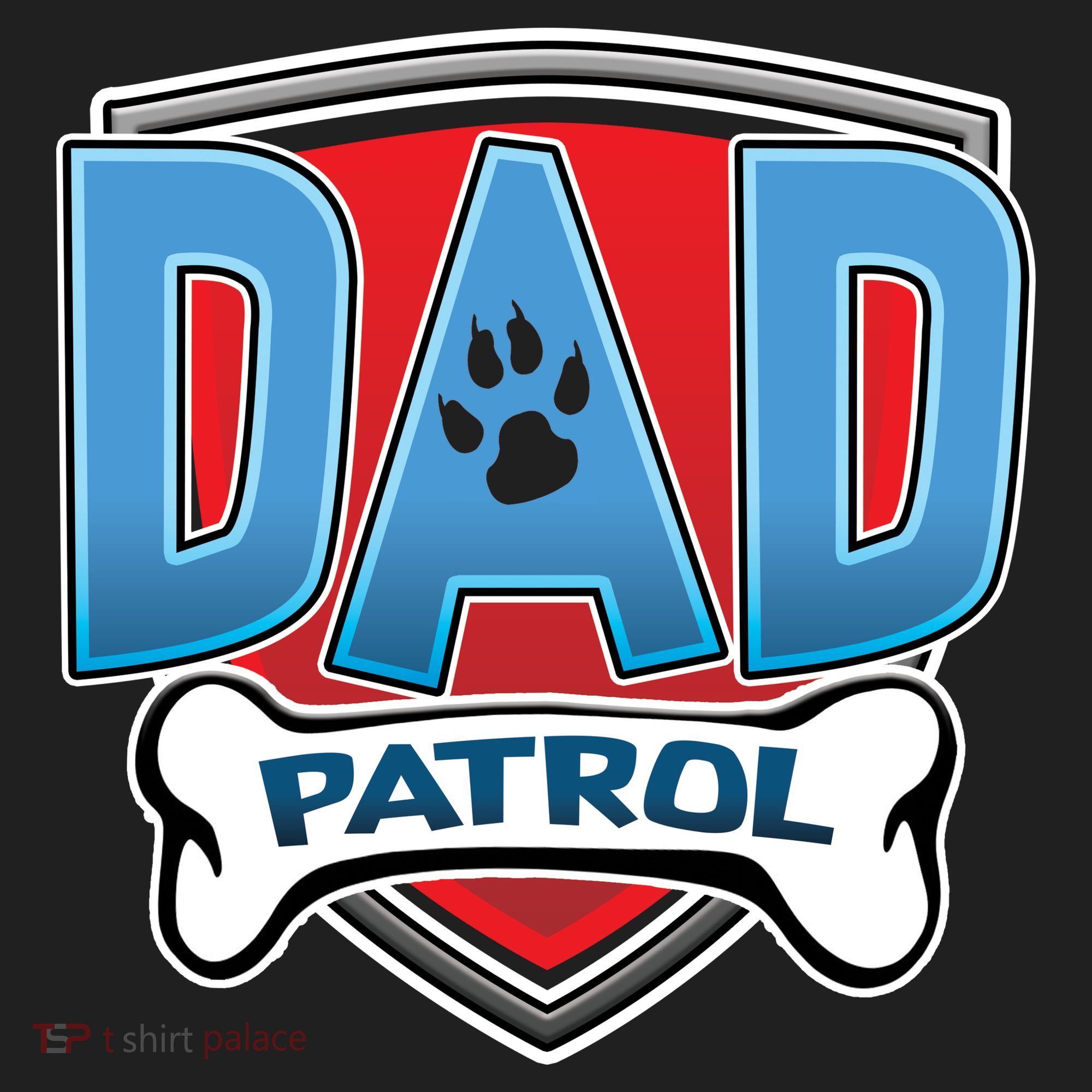 Dad Patrol Golf Towel