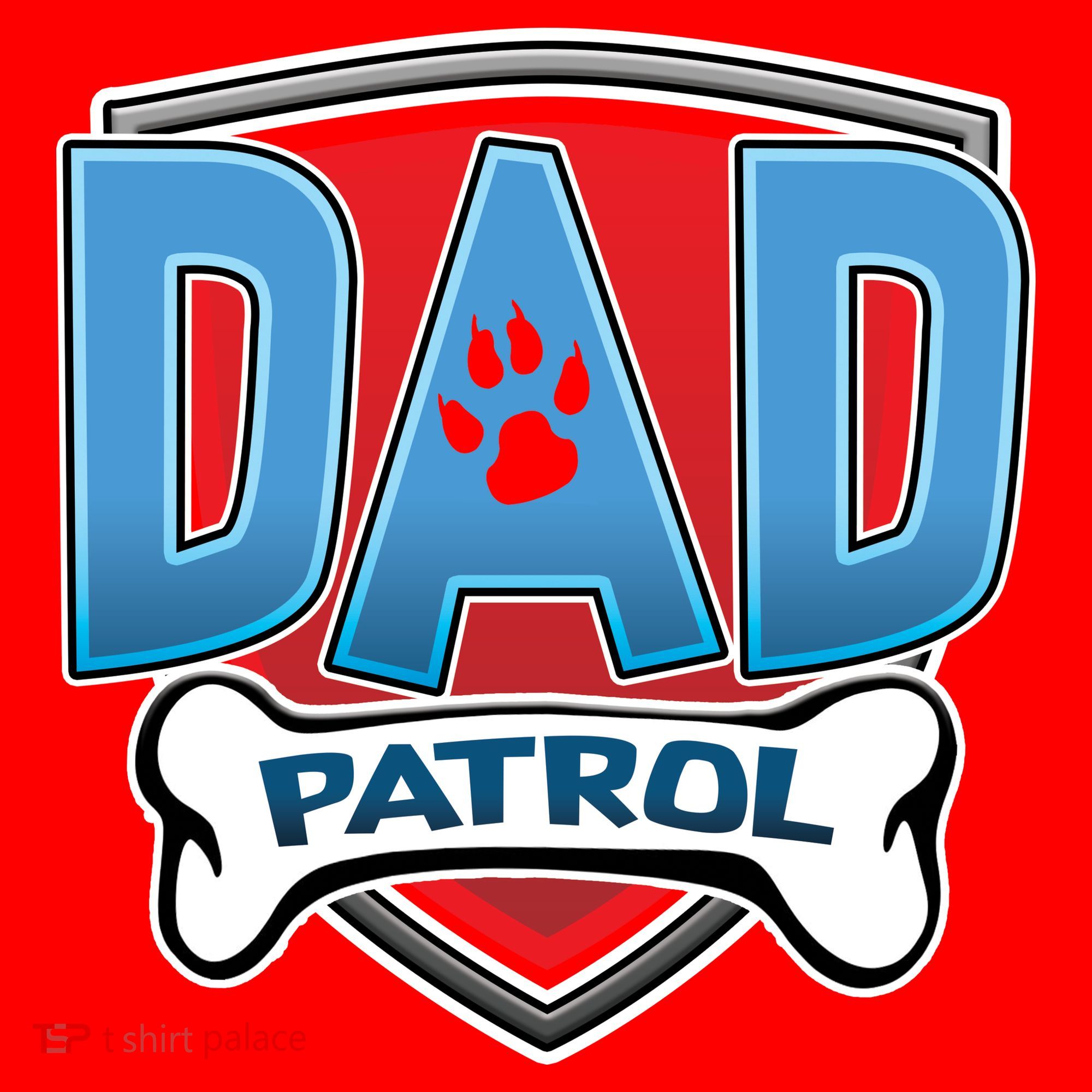 Dad Patrol Santa Hat