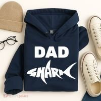Dad Shark Hoodie thumb 4