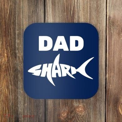 Dad Shark Coaster