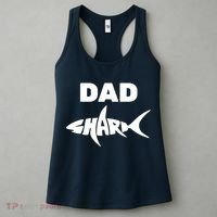 Dad Shark Women's Tank Top thumb 3