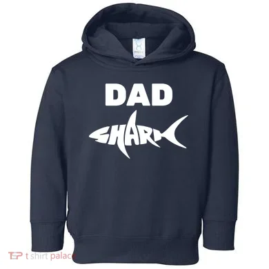 Dad Shark Toddler Hoodie