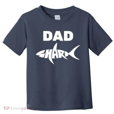 Dad Shark Toddler T-Shirt