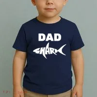 Dad Shark Toddler T-Shirt thumb 2