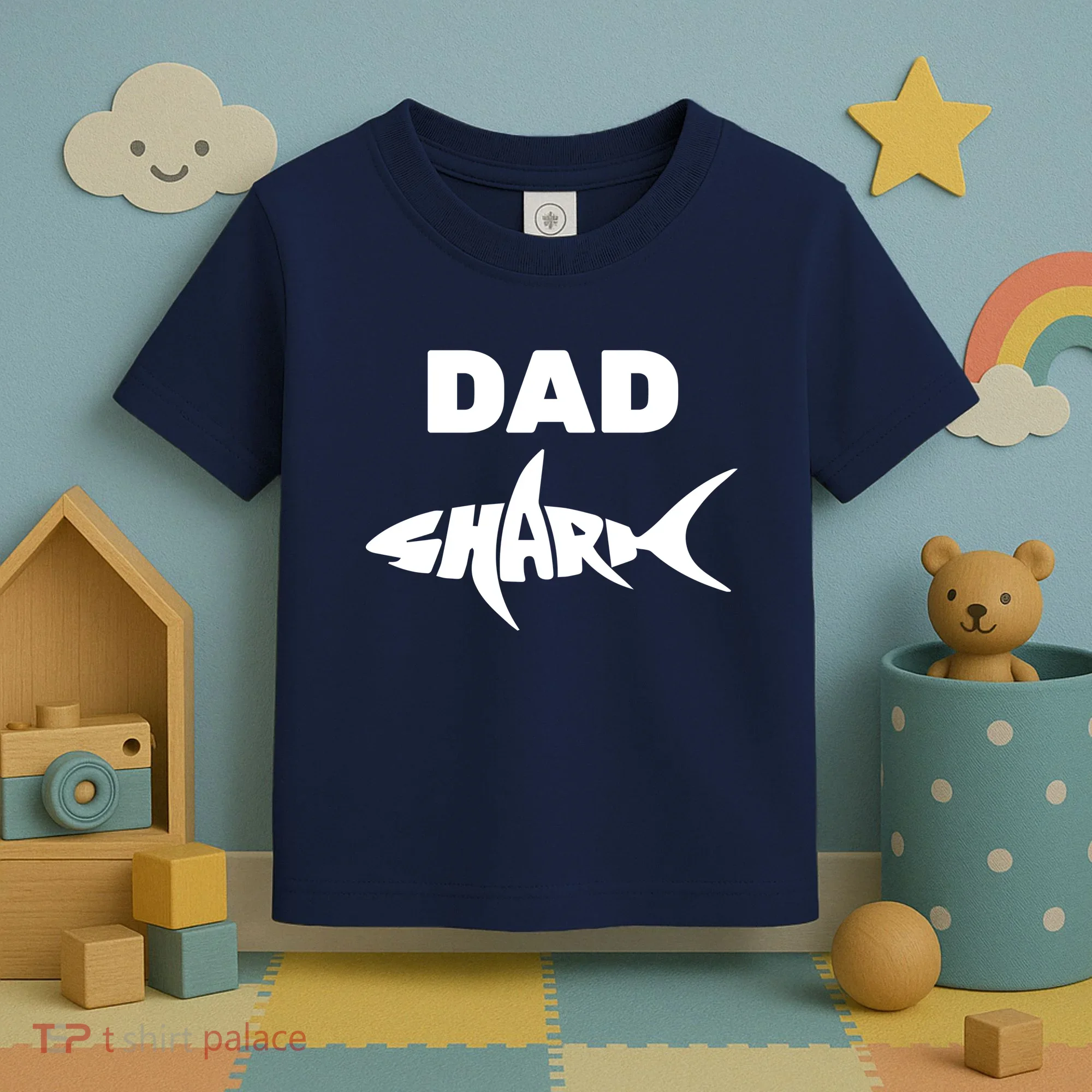 Dad Shark Toddler T-Shirt