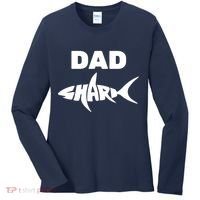 Dad Shark Women's Long Sleeve Shirt thumb 0