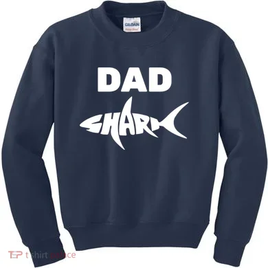 Dad Shark Kids Sweatshirt