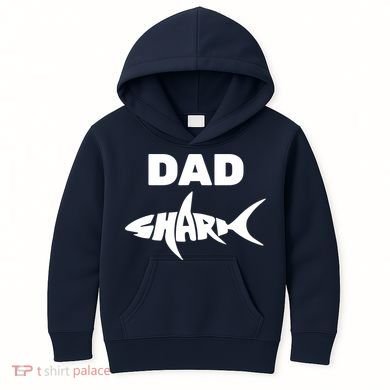 Dad Shark Kids Hoodie