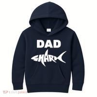 Dad Shark Kids Hoodie thumb 0