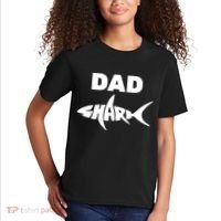 Dad Shark Kids T-Shirt thumb 2