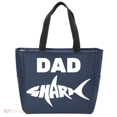 Dad Shark Tote Bag