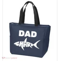 Dad Shark Tote Bag thumb 3