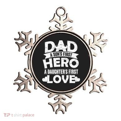 Dad Sons First Hero Daughter Fist Love Ornament