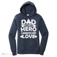 Dad Sons First Hero Daughter Fist Love Women's Hoodie thumb 0