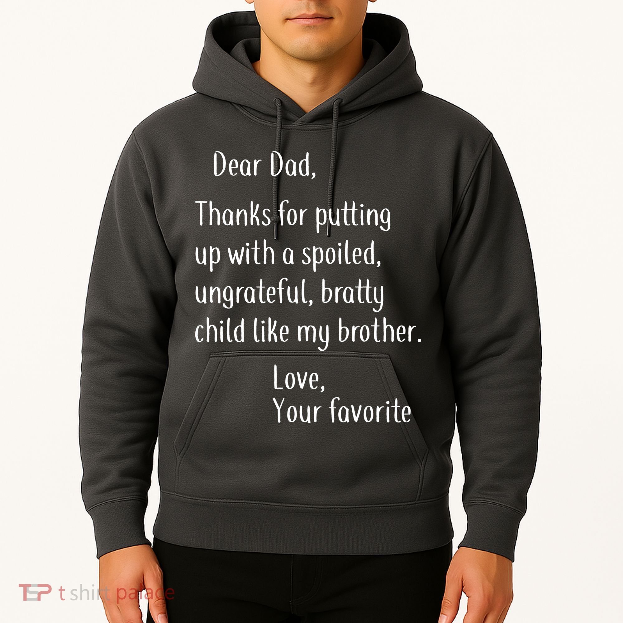 Dad Thanks For Putting Up With My Brother Hoodie