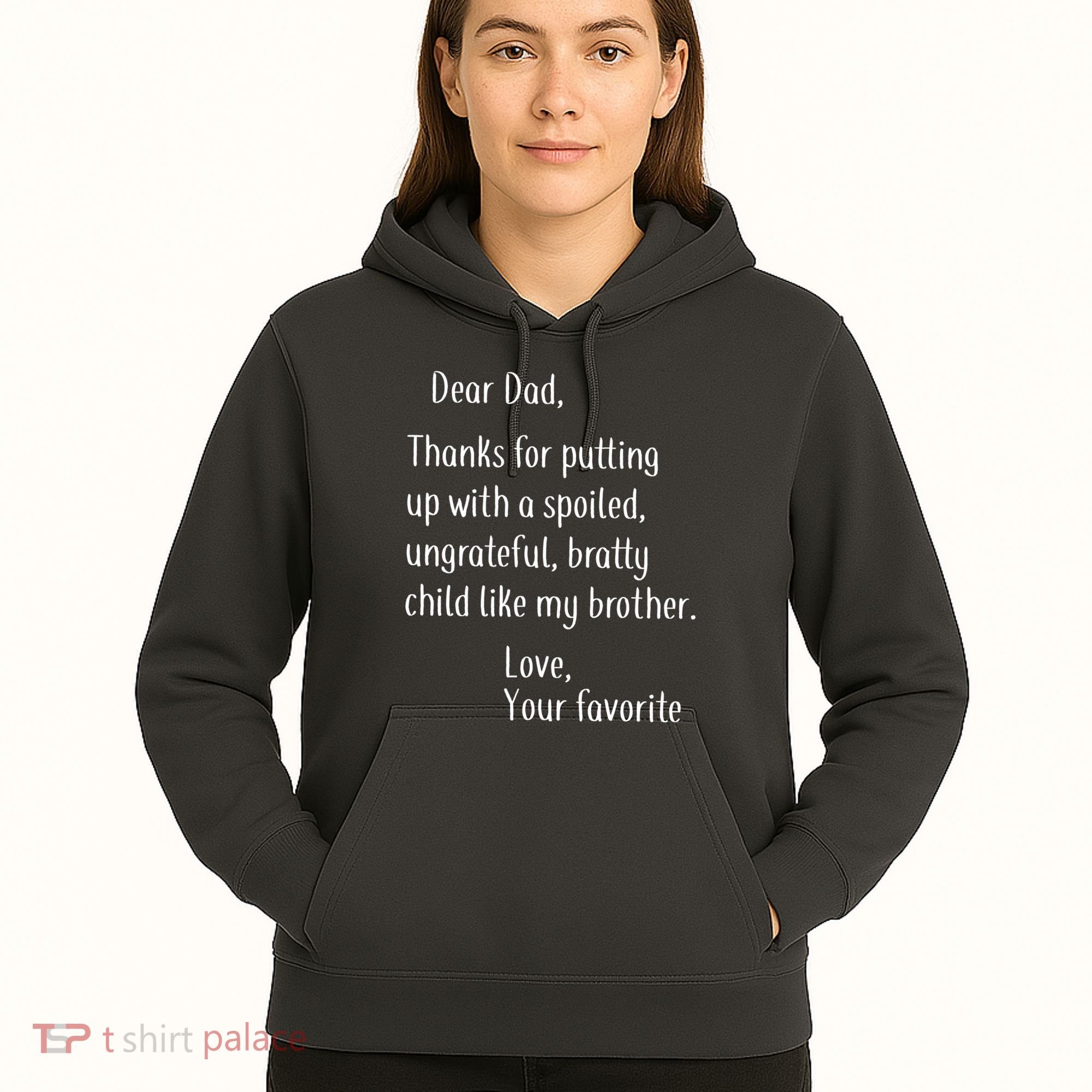Dad Thanks For Putting Up With My Brother Hoodie