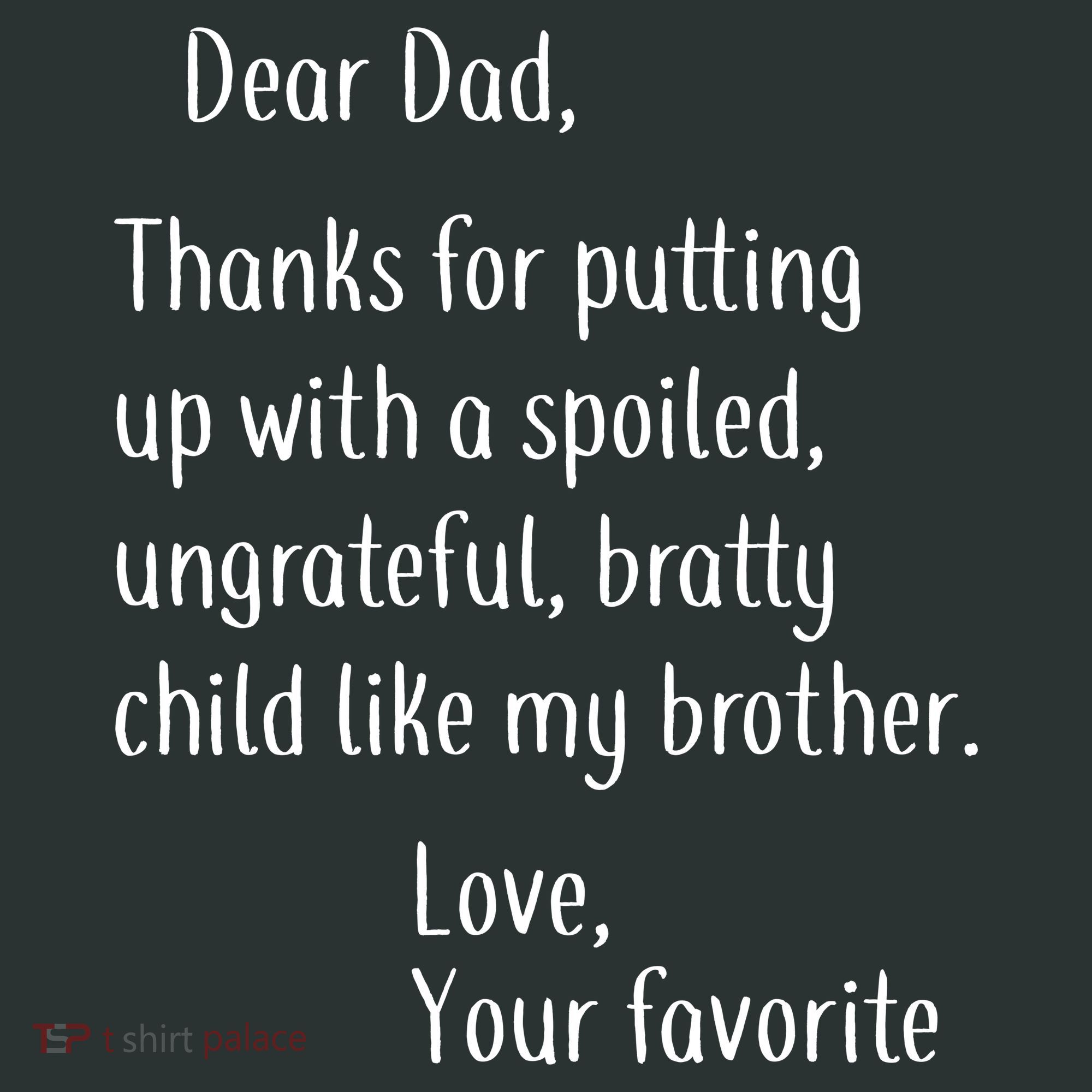 Dad Thanks For Putting Up With My Brother Mousepad