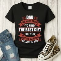 Dad The Best Gift For You Women's T-Shirt thumb 3