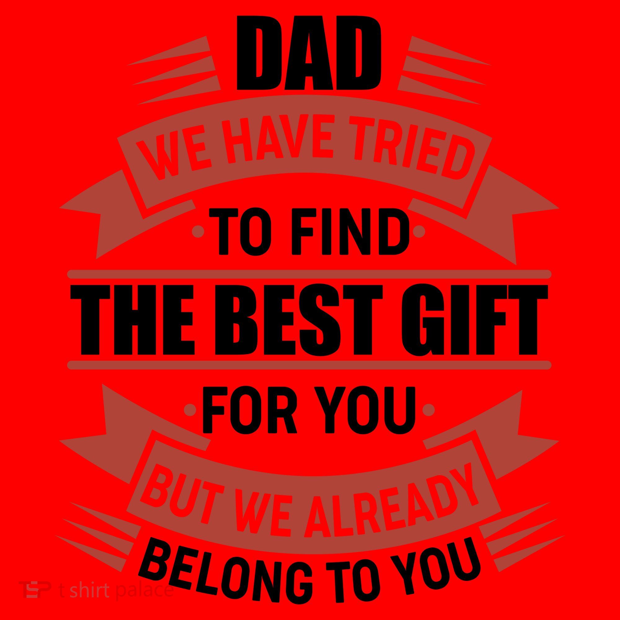 Dad The Best Gift For You Santa Hat
