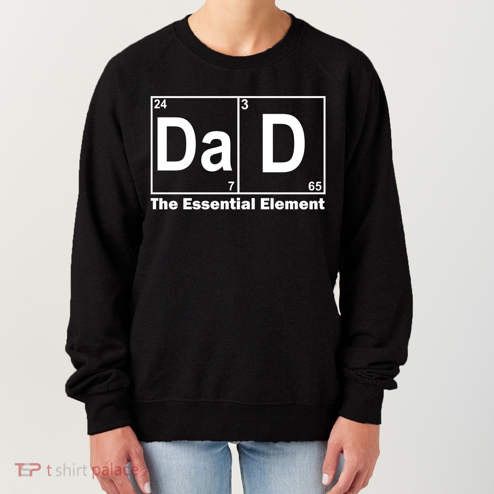 Dad The Essential Element Table Women's Sweatshirt